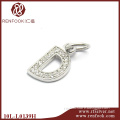 Renfook whosale bracelet jewelry 925 silver charm connector alphabet A-Z shape
